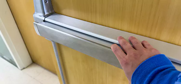 Installing a Push Bar on a Door Suffolk